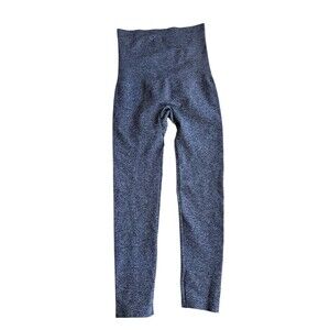 Shapermint Essentials Leggings Womens M Gray Heathered High Waist Seamless